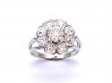 18ct Diamond Cluster Ring Est 2.70ct