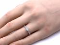 18ct White Gold Solitaire Diamond Ring
