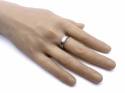 9ct White Gold Plain Wedding Ring
