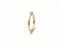 18ct Yellow Gold Diamond solitaire Ring