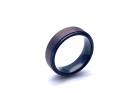 Tungsten Carbide Ring Black & Brown IP Plating 7mm