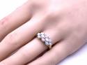 9ct Opal & Diamond Pave Style Ring