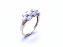 9ct Opal & Diamond Pave Style Ring