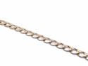 9ct Yellow Gold Curb Bracelet 10 Inch