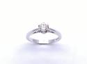 9ct Diamond Solitaire Ring 0.33ct