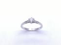 9ct Diamond Solitaire Ring 0.33ct