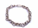 9ct Yellow Gold Bracelet 7 3/4 In