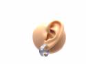 9ct White Gold Dazzle Hoop Earrings
