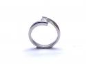 18ct Diamond Solitaire Ring Est 0.35ct
