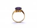 18ct Amethyst Solitaire Ring