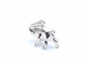 Silver Solid Pig Pendant/Charm