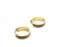 9ct Yellow Gold Plain Round Hoops