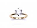 18ct & Platinum Diamond Solitaire Ring 1.00ct