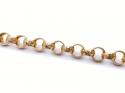 9ct Yellow Gold Belcher Bracelet 8.5 in