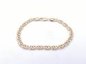9ct Yellow Gold Fancy Bracelet 9 Inches