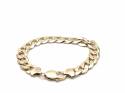 9ct Yellow Gold Curb Bracelet 7 3/4in
