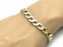 9ct Yellow Gold Curb Bracelet 7 1/2in