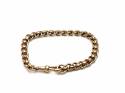 9ct Yellow Gold Rollerball Bracelet