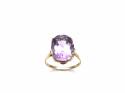9ct Amethyst Solitaire Ring