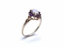 9ct Opal & Amethyst Cluster Ring