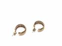 9ct Wedding Ring Hoop Earrings