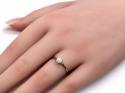 14ct Yellow Gold Diamond Solitaire Ring