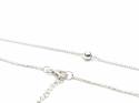 Silver Ball Charm Anklet 9-10 Inch