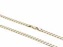 9ct Yellow Gold Curb Chain 16 Inch