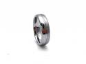 Tungsten Carbide Ring With Groove 6mm