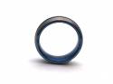 Tungsten Carbide Ring Blue IP Plating 7mm