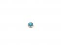 9ct Yellow Gold Turquoise Colour Cartilage Stud