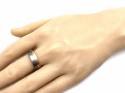Tungsten Carbide Ring Rose & Grey IP Plating 7mm