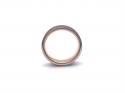 Tungsten Carbide Ring Rose & Brown IP Plating 7mm