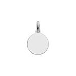 Silver Personalise Tag Pendant 11mm