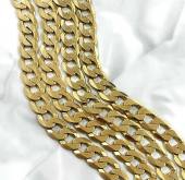 Gold Chain & Gemset Necklets
