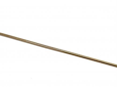 9ct Yellow Gold Snake Anklet