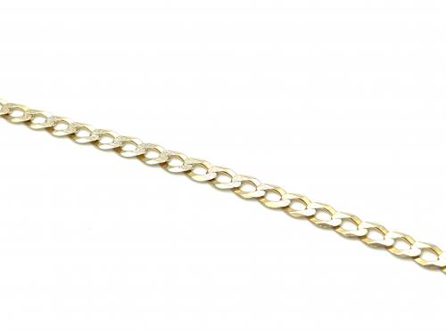 9ct Yellow Gold Bracelet 8 1/2 inches