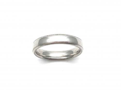 Palladium Wedding Ring 4mm