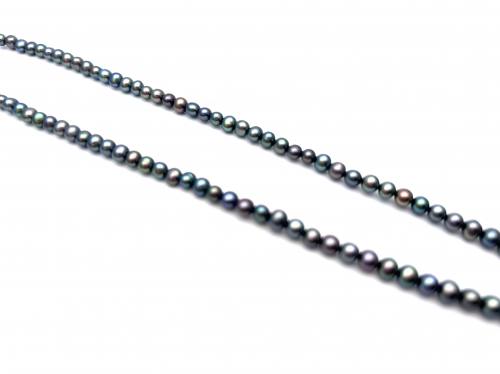 18ct Grey Freshwater Pearl Necklet