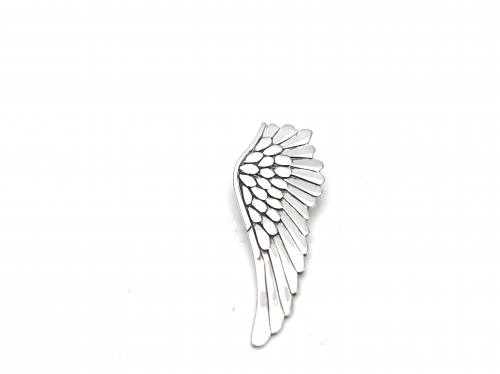 Silver Large Angel Wing Pendant