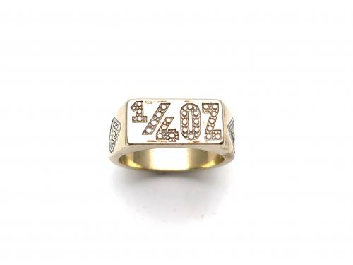 9ct Yellow Gold 1/4 OZ Signet Ring