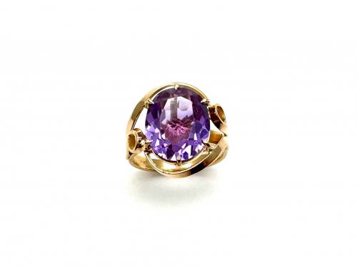 14ct Synthetic Sapphire Ring