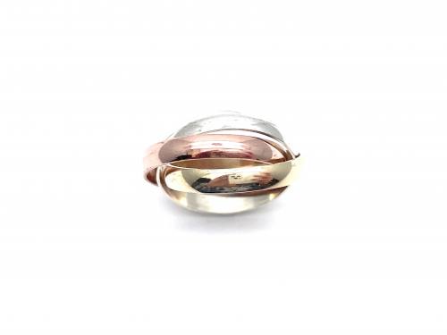 9ct Russian Band Design Ring