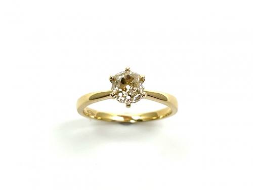18ct Old Cut Diamond Solitaire Ring