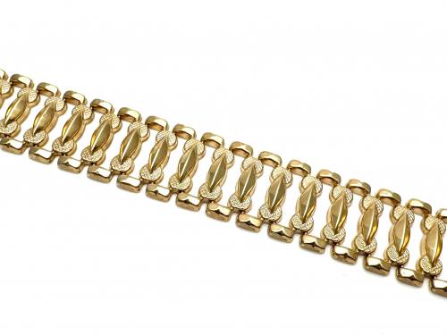 9ct Yellow Gold Chunky Bracelet
