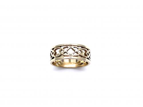 9ct Yellow Gold Celtic Band Ring