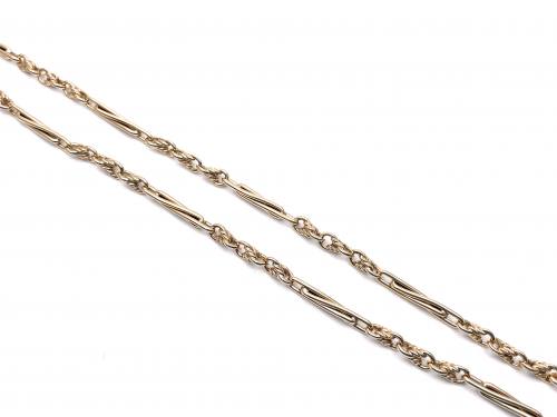 9ct Yellow Gold Fancy Twisted Chain