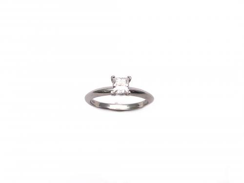 Platinum Tiffany Diamond Solitaire Ring
