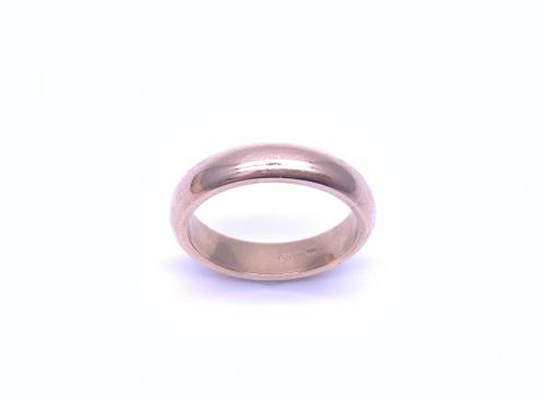 14ct Rose Gold Wedding Ring 4mm