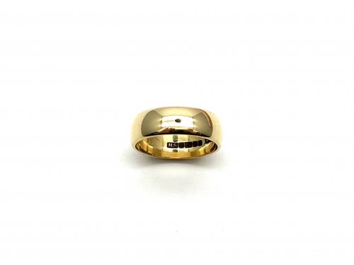 18ct Yellow Gold 6mm Wedding Ring
